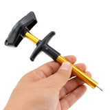 Maxbell Maxbell Fishing Hook Separator Hook Remover Extractor Safety Puller T Shape Gold S