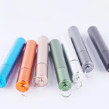 Maxbell Maxbell Collapsible Reusable Drinking Straws Stainless Steel Metal Foldable Straw