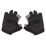 Maxbell Maxbell Non-Slip Sun Block Half Finger Sports Gloves for Outdoor Activities Gray L