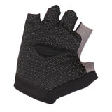 Maxbell Maxbell Non-Slip Sun Block Half Finger Sports Gloves for Outdoor Activities Gray L