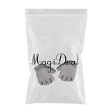Maxbell Maxbell Non-Slip Sun Block Half Finger Sports Gloves for Outdoor Activities Gray L