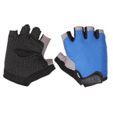 Maxbell Maxbell Non-Slip Sun Block Half Finger Sports Gloves for Outdoor Activities Blue S