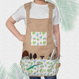 Maxbell Maxbell Cute Durable Canvas Garden Tool Apron Gardening Workers Apron Bib for Women