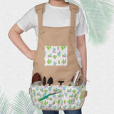 Maxbell Maxbell Cute Durable Canvas Garden Tool Apron Gardening Workers Apron Bib for Women