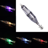 Maxbell 3 Pieces Luminous Octopus Squid Jig Hook 12cm Saltwater Fishing Lure Bait