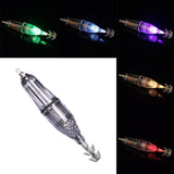 Maxbell 3 Pieces Luminous Octopus Squid Jig Hook 12cm Saltwater Fishing Lure Bait