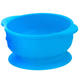 Maxbell 2pcs Solid Color Food-Grade Silicone Baby Bowls with Suction Cup Base 280ml