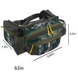 Maxbell Maxbell Multi-functional Waist Fishing Bag Outdoor Lure Cover Fishing Tackle Case