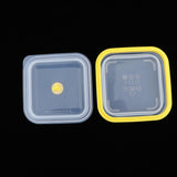 Maxbell Maxbell Foldable Silicone Square Lunch Box Food Crisper for Outdoor Camping 900ML