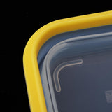 Maxbell Maxbell Foldable Silicone Square Lunch Box Food Crisper for Outdoor Camping 900ML