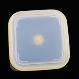 Maxbell Maxbell Foldable Silicone Square Lunch Box Food Crisper for Outdoor Camping 900ML