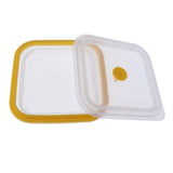 Maxbell Maxbell Foldable Silicone Square Lunch Box Food Crisper for Outdoor Camping 900ML