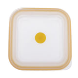 Maxbell Maxbell Foldable Silicone Square Lunch Box Food Crisper for Outdoor Camping 900ML