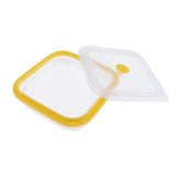 Maxbell Maxbell Foldable Silicone Square Lunch Box Food Crisper for Outdoor Camping 900ML