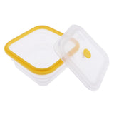 Maxbell Maxbell Foldable Silicone Square Lunch Box Food Crisper for Outdoor Camping 900ML