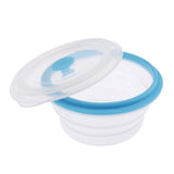 Maxbell Maxbell Silicone Portable Lunch Bowl Round Folding Box Food Storage Container 400ml
