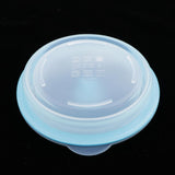 Maxbell Silicone Portable Lunch Bowl Round Folding Box Food Storage Container 400ml