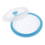 Maxbell Maxbell Silicone Portable Lunch Bowl Round Folding Box Food Storage Container 400ml