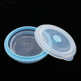 Maxbell Maxbell Silicone Portable Lunch Bowl Round Folding Box Food Storage Container 400ml