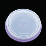 Maxbell Silicone Portable Lunch Bowl Round Folding Box Food Storage Container 600ml