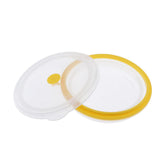 Maxbell Silicone Portable Lunch Bowl Round Folding Box Food Storage Container 900ml