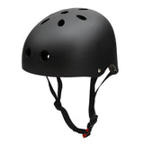 Maxbell Skates Cycling Helmet Skateboard Scooter Headgear Protective Cap Black L - Aladdin Shoppers