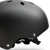 Maxbell Skates Cycling Helmet Skateboard Scooter Headgear Protective Cap Black L - Aladdin Shoppers