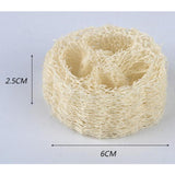 Maxbell Maxbell 5 Pieces Natural Loofah Luffa Pot Bowl Sponge Scrubber for Outdoor Hiking