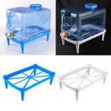 Maxbell Maxbell Square Shaped Water Dispenser Stand Holder for Indoor/Outdoor Camping White