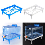 Maxbell Maxbell Square Shaped Water Dispenser Stand Holder for Indoor/Outdoor Camping White