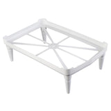 Maxbell Maxbell Square Shaped Water Dispenser Stand Holder for Indoor/Outdoor Camping White