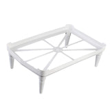 Maxbell Maxbell Square Shaped Water Dispenser Stand Holder for Indoor/Outdoor Camping White