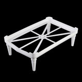 Maxbell Maxbell Square Shaped Water Dispenser Stand Holder for Indoor/Outdoor Camping White