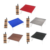 Maxbell Maxbell Portable Small Folding Table Lightweight for Outdoor Camping Picnic Red