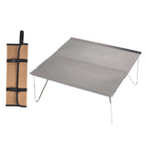 Maxbell Maxbell Portable Small Folding Table Lightweight for Outdoor Camping Picnic Gray