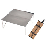 Maxbell Maxbell Portable Small Folding Table Lightweight for Outdoor Camping Picnic Gray