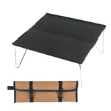 Maxbell Maxbell Portable Small Folding Table Lightweight for Outdoor Camping Picnic Black