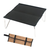 Maxbell Maxbell Portable Small Folding Table Lightweight for Outdoor Camping Picnic Black