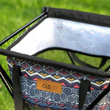 Maxbell Maxbell Outdoor Storage Basket Laundry Net Pocket Dirty Clothes Bag & Bracket Small