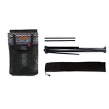 Maxbell Maxbell Outdoor Storage Basket Laundry Net Pocket Dirty Clothes Bag & Bracket Small