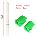 Maxbell 2 Pieces Fishing Rod Luminous Stick Light LED Removable Float Night Tackle