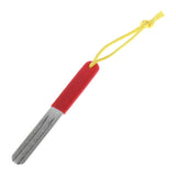 Maxbell Maxbell Fishing Hook Sharpener Double Side Hone Hook File with Handle Red 10cm