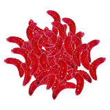 Maxbell 4x100 Pieces/Set Fishing Soft Grub Worm Bread Bug Maggots Lures Baits Red