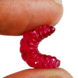 Maxbell 3x100 Pieces/Set Fishing Soft Grub Worm Bread Bug Maggots Lures Baits Red