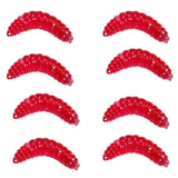 Maxbell 3x100 Pieces/Set Fishing Soft Grub Worm Bread Bug Maggots Lures Baits Red