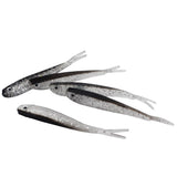 Maxbell 2x10 Pieces Artificial Soft Fishing Lures Baits Lifelike Fish Swimbaits 7.5cm