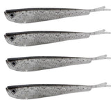 Maxbell 2x10 Pieces Artificial Soft Fishing Lures Baits Lifelike Fish Swimbaits 7.5cm