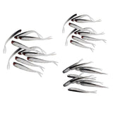 Maxbell 2x10 Pieces Artificial Soft Fishing Lures Baits Lifelike Fish Swimbaits 7.5cm