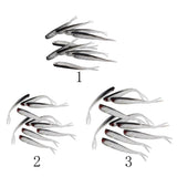 Maxbell 4x10 Pieces Artificial Soft Fishing Lures Baits Lifelike Fish Swimbaits 7.5cm