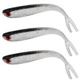 Maxbell 4x10 Pieces Artificial Soft Fishing Lures Baits Lifelike Fish Swimbaits 10cm